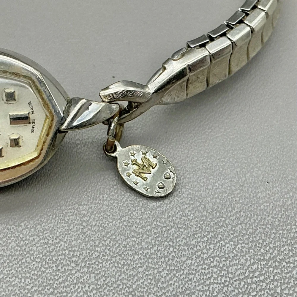 Tradition Watch Vintage Ladies 17 Jewel Swiss 10K RGP Speidel Parts Repair